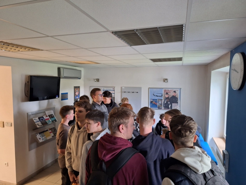 Odborná exkurze na OO PČR Zábřeh pro třídu 2.TB 