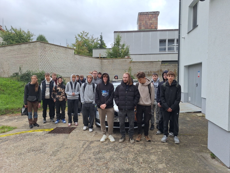Odborná exkurze na OO PČR Zábřeh pro třídu 2.TB 