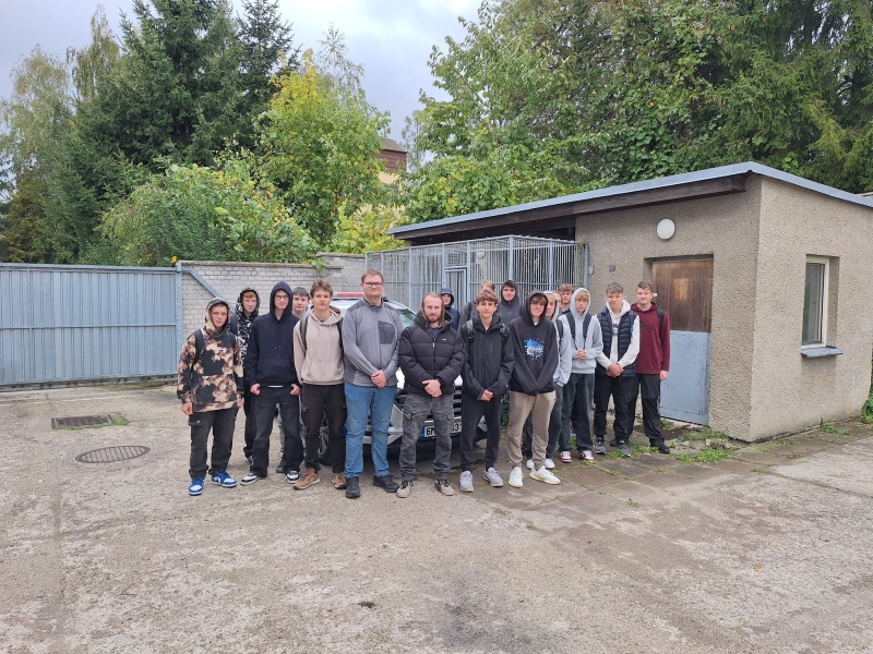 Odborná exkurze na OO PČR Zábřeh pro třídu 2.TB 