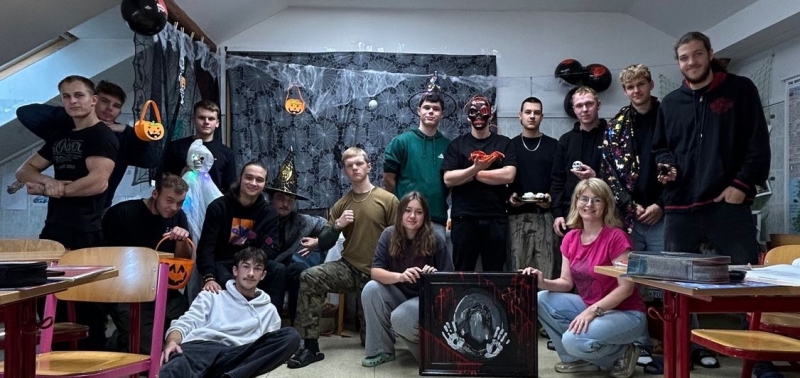 Halloween is here! And we are having fun... 